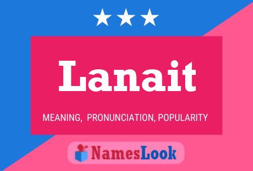 ملصق اسم Lanait