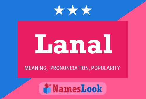 ملصق اسم Lanal