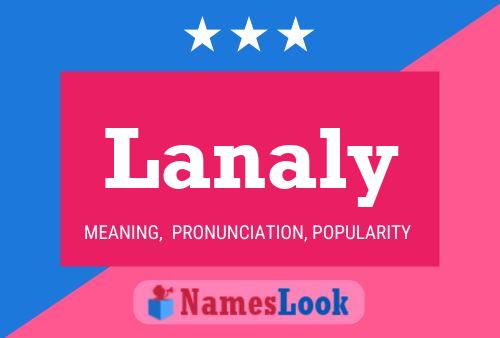 ملصق اسم Lanaly