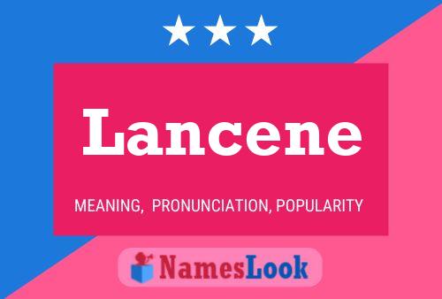 ملصق اسم Lancene