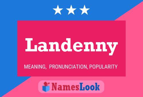 ملصق اسم Landenny