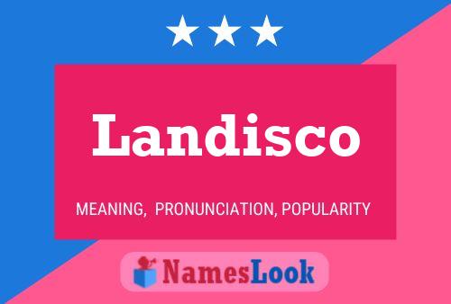 ملصق اسم Landisco