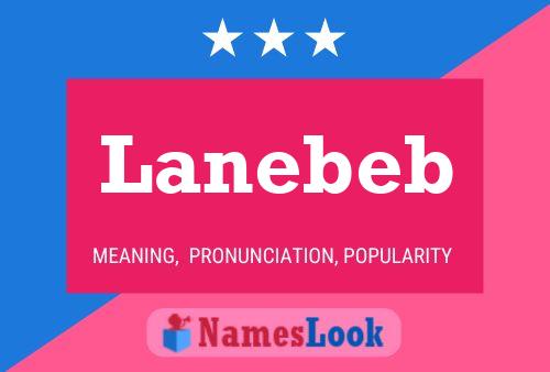 ملصق اسم Lanebeb