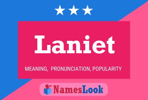 ملصق اسم Laniet