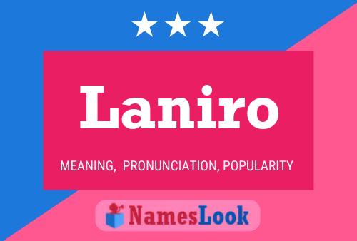 ملصق اسم Laniro