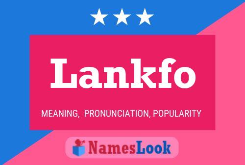 ملصق اسم Lankfo