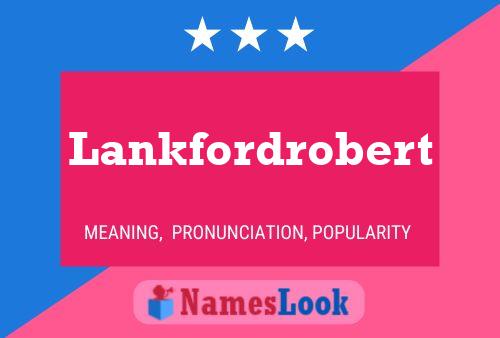 ملصق اسم Lankfordrobert