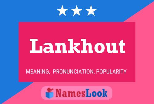 ملصق اسم Lankhout