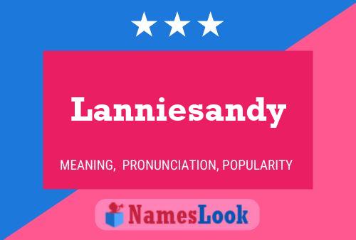 ملصق اسم Lanniesandy