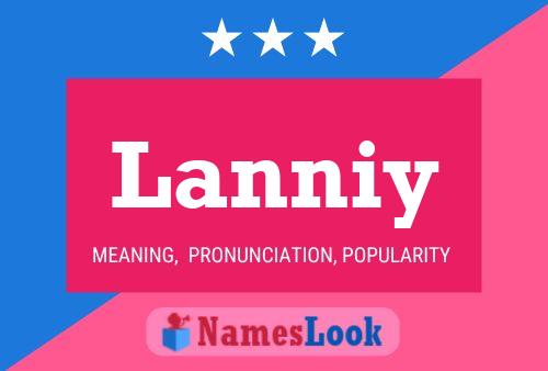 ملصق اسم Lanniy