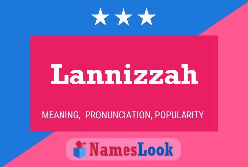 ملصق اسم Lannizzah