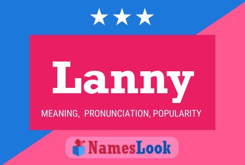 ملصق اسم Lanny