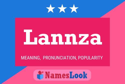 ملصق اسم Lannza