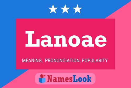 ملصق اسم Lanoae