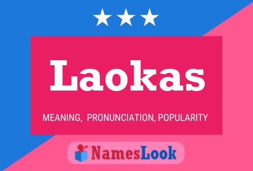 ملصق اسم Laokas