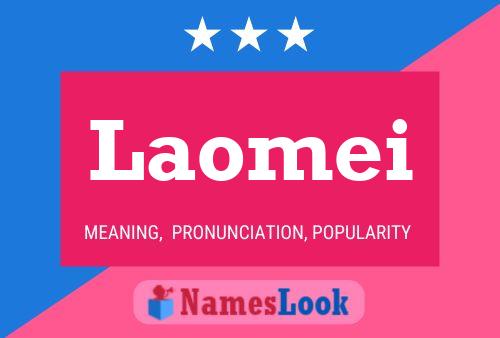 ملصق اسم Laomei