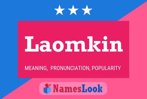 ملصق اسم Laomkin