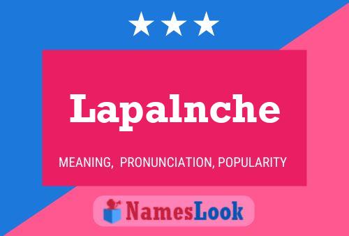 ملصق اسم Lapalnche