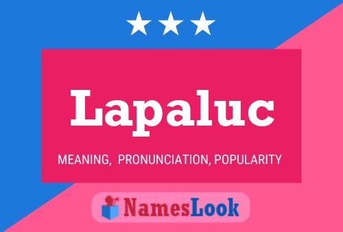 ملصق اسم Lapaluc