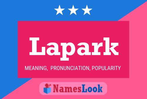 ملصق اسم Lapark