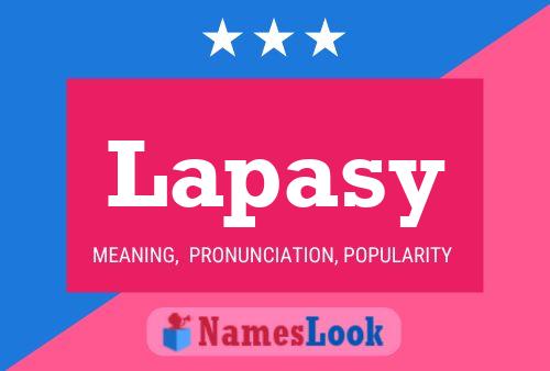 ملصق اسم Lapasy