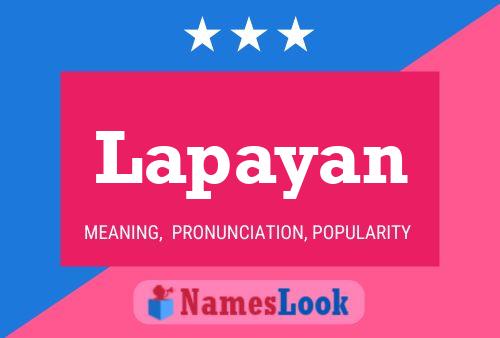 ملصق اسم Lapayan