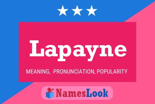 ملصق اسم Lapayne