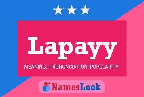 ملصق اسم Lapayy