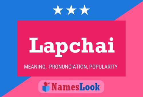 ملصق اسم Lapchai