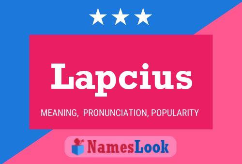 ملصق اسم Lapcius