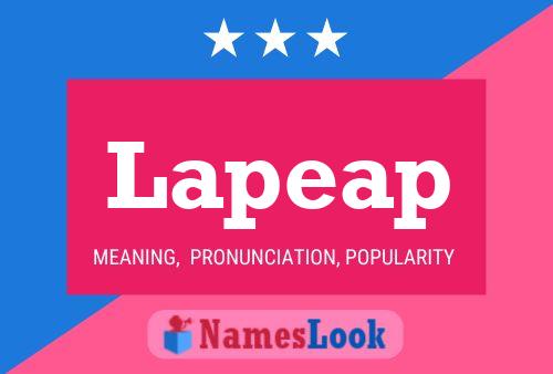 ملصق اسم Lapeap