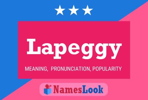 ملصق اسم Lapeggy