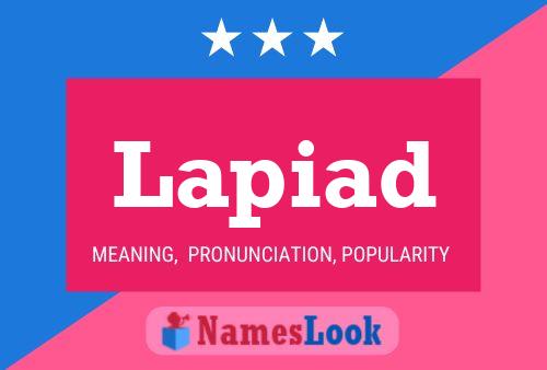 ملصق اسم Lapiad