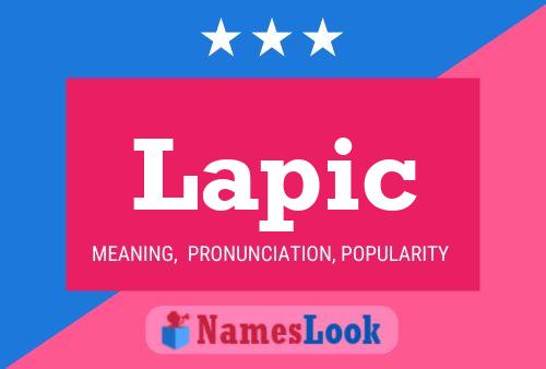 ملصق اسم Lapic