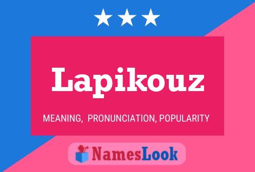 ملصق اسم Lapikouz