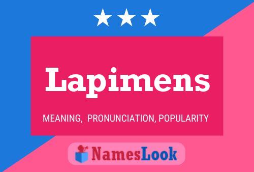 ملصق اسم Lapimens