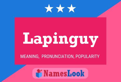 ملصق اسم Lapinguy