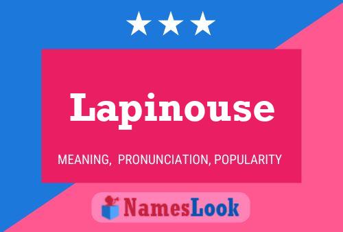 ملصق اسم Lapinouse