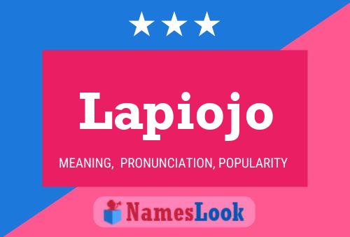 ملصق اسم Lapiojo