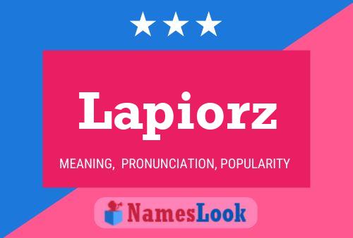 ملصق اسم Lapiorz