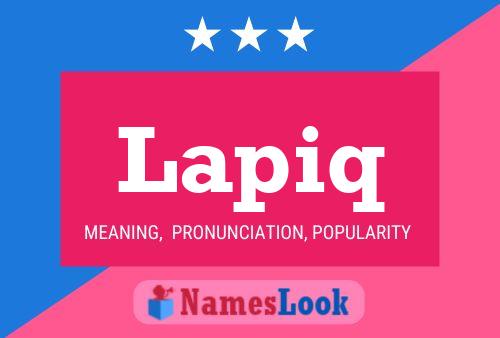 ملصق اسم Lapiq