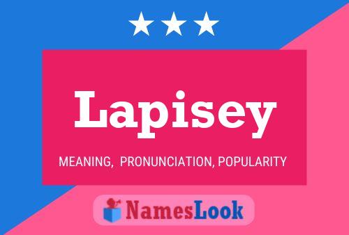 ملصق اسم Lapisey