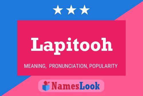 ملصق اسم Lapitooh