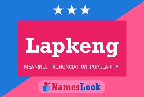 ملصق اسم Lapkeng