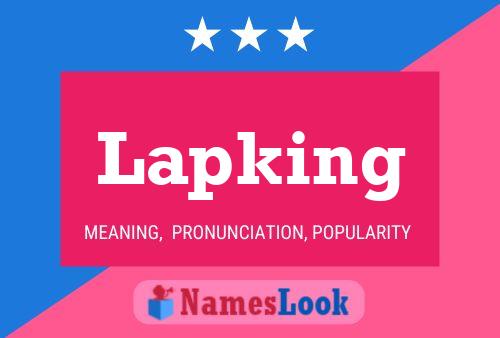 ملصق اسم Lapking