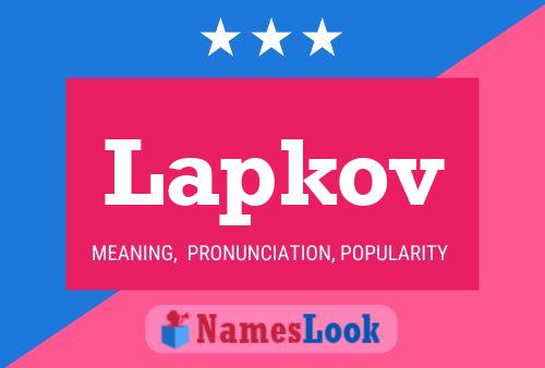 ملصق اسم Lapkov