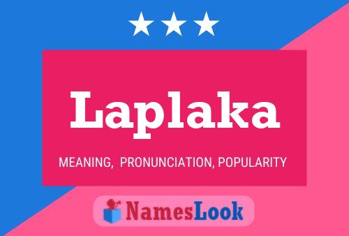 ملصق اسم Laplaka