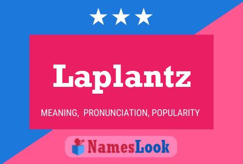 ملصق اسم Laplantz