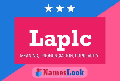 ملصق اسم Laplc