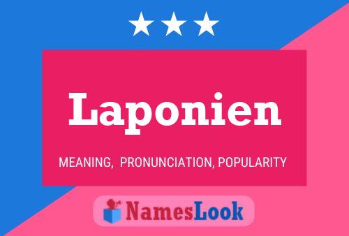 ملصق اسم Laponien